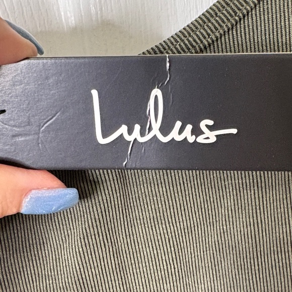 Lulu's Dark Olive Bodysuit - Picture 2 of 4